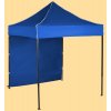 Expodom Párty stan 2x2m – oceľový, Modrá, 1 bočná plachta