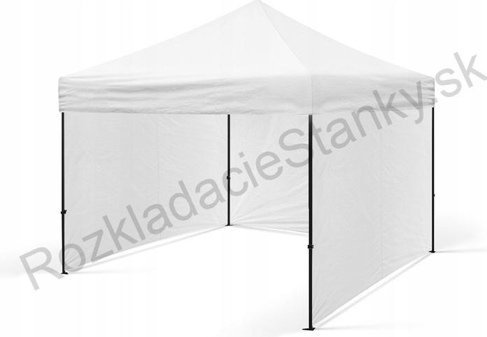 TENTS Rozkladací stan 2x2 biely