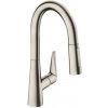 Hansgrohe Talis M51 - Drezová batéria s výsuvnou spŕškou, vzhľad nehrdzavejúcej ocele - 72815800