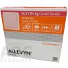 ALLEVYN Ag Gentle Border Krytie na rany 12,5x12,5 cm, adhezívne krytie so silikónom s obsahom striebra 1x10 ks