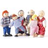 Panenky do domečku, Rodina 6 ks