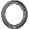 HANSGROHE ShowerSelect Comfort S okrúhla predlžovacia rozeta (+5 mm), priemer 170 mm, kartáčovaný čierny chróm, 13614340