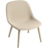 Muuto Fiber s dřevěnou podnožou oak/Steelcut Trio 236