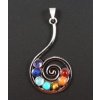 Čakrový přívěšek spirála