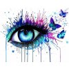 Amparo Miranda® Maľovanie podľa čísiel Oko s motýlmi