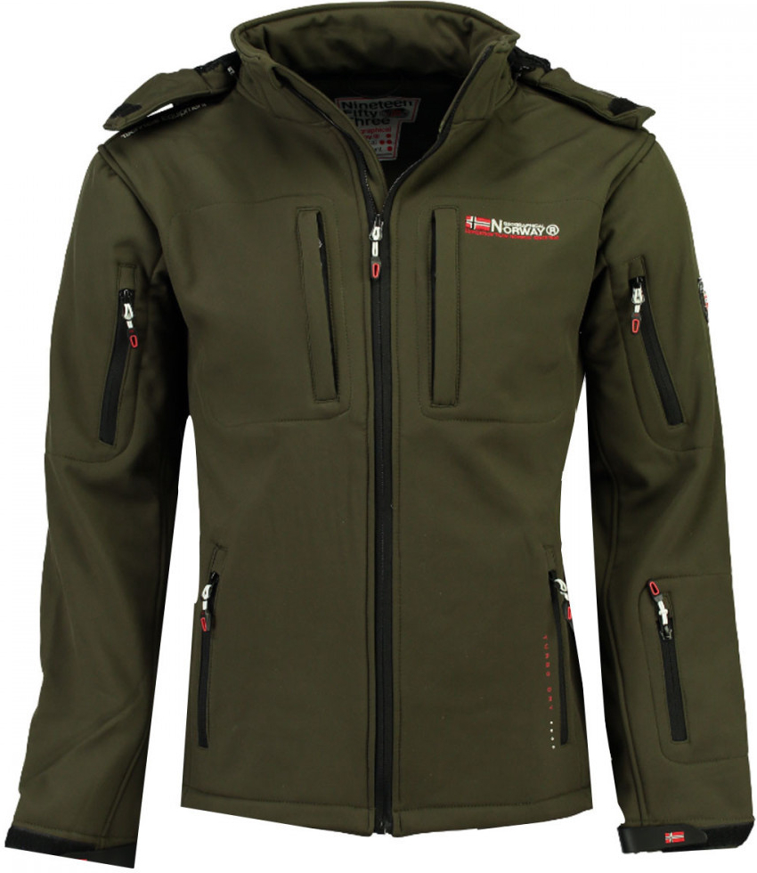 Geographical Norway bunda pánská TUNAR MEN 009 softshell khaki