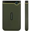 TRANSCEND 2TB StoreJet 25M3G SLIM, USB 3.0, 2.5” Externí Anti-Shock disk, tenký profil, armádní zelená TS2TSJ25M3G