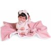 Antonio Juan 60146 Toneta realistická bábika bábätko s celovinylovým telom 33 cm