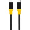 Tactical Taktický kábel Blackbird USB4 1 m čierny/žltý