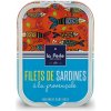 LA PERLE DES DIEUX Sardinky bez oleja v provensálskom štýle 115 g