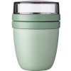 Mepal Desiatový box ELLIPSE 500 + 200 ml, severská šalvia, plast
