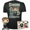 Funko POP & Tee: Star Wars Mandalorian - Luke with Child (veľkosť L)