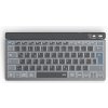 HAMA Viaczariad. klávesnica WK-700, bezdrôtová, podsvietená, čierna, QWERTZ CZ - 67173067