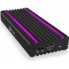 Externý box ICY BOX IB-1824ML-C31 USB Type-C Enclosure for M.2 NVMe SSD - RGB (IB-1824ML-C31)