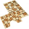 Bellatex 3D sada Dlažba 850/094 Hnedá 60x100,60x50