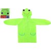 Teddies Pláštenka detská žaba veľkosť 110-120cm zelená