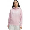 Dámska mikina cez hlavu Under Armour RIVAL FLEECE BIG LOGO HOODIE W ružová 1379501-647 - XS