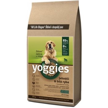 Yoggies Mini jahňacie mäso a biela ryba 1,2 kg