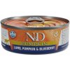 Konzerva N&D Cat Lamb, Pumpkin & Blueberry 70g