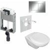 Tece Set modulu do zazdění, WC EBS Diana New, sedátka a tlačítka, chrom lesk 1 set