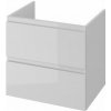 Cersanit MODUO 60 Skrinka závesná pod dosku, 59,5 x 44,7x55,1 cm Šedá lesk K116-022 K116-022