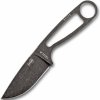 ESEE Izula, Black Oxide Coating, Black Sheath IZULA-B-BO
