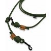 Přepínací nastavitelné vodítko ADVENTURE 6 mm, 11 délek, khaki zelená extra pevné DÉLKA VODÍTKA: 2.5 metru