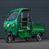 Elektrická nákladná trojkolka Leramotors Cargo G1 1000W s kabínou - Tuk Tuk zelená
