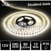 LEDprodukt 5m LED pásik 60LED/m SMD2835 12W/m studená biela IP20 12V