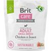 Brit Care Dog Sustainable Adult Small Breed Chicken & Insect 1 kg | Granule pre psov