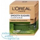 L'Oréal Smooth Sugars Clear Scrub jemný čisticí cukrový peeling 50 ml