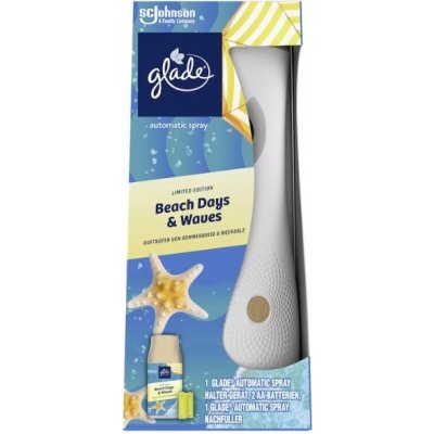 GLADE Automatický sprej a náplň Beach days & Waves 269 ml