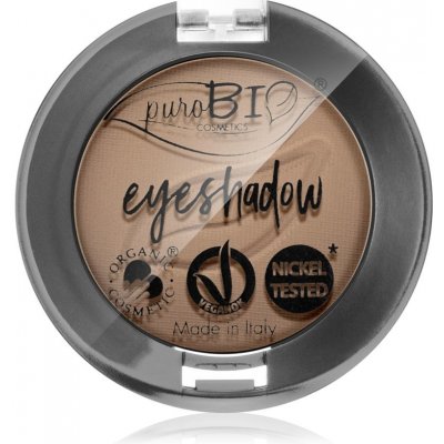 puroBIO Cosmetics Compact Eyeshadows očné tiene odtieň 02 Dove Gray 2,5 g