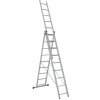 Hliníkový rebrík trojdielny univerzálny 7609