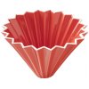 Keramický dripper Origami M červený