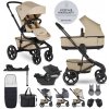EASYWALKER SET Kočík 4v1 Jimmey Sand Taupe XXL RWS + CYBEX Aton B2 i-Size + základňa VP-F188546