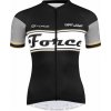 FORCE dres F RETRO UNI kr. rukáv, černo-zlatý Velikost: XS