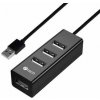 C-TECH UHB-U2, USB HUB 4x USB 2.0, černá (UHB-U2)