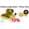 Výhodný nákup Pallatrax dipované boilies Jungle + POPup Jungle 14mm