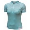 SENSOR CYKLO TOUR dámský dres kr.rukáv mint wave L; Modrá dres