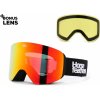 Snowboardové okuliare Horsefeathers Colt black | mirror red 25/26 - Odosielame do 24 hodín