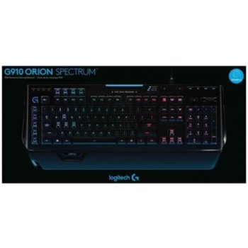 Logitech Gaming G910 Orion Spectrum 920-008018 od 153,99 € - Heureka.sk