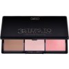 Wibo 3 steps to perfect face paleta na kontúrovanie tváre Svetlá 10 g