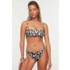Trendyol dámske plavky spodný diel Printed šedá