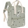 LÄSSIG KIDS LÄSSIG Mini Square Backpack Happy Prints light olive