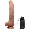Pretty Love Beautiful Dick Realistic Vibrating Dildo 28 cm Nude