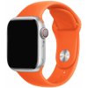 AppleKing silikónový remienok s kratšou a dlhšou prackou pre Apple Watch Ultra 49mm / 46mm / 45mm / 44mm / 42mm - oranžový - možnosť vrátiť tovar ZADARMO do 30tich dní