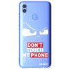 Picasee silikónový prehľadný obal pre Huawei P Smart 2019 - Cloudy Eye - Transparent