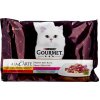Gourmet A la Carte kuracie, hovädzie, pstruh, tmavá treska 4 x 85 g