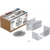 BGS Diy BGS 80333 Spojovacie plechy 40 x 40 x 40 mm 25 ks